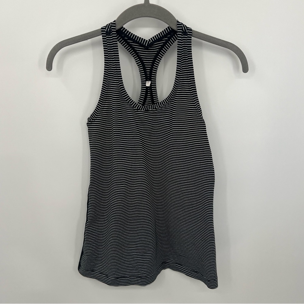 Lululemon cool racerback hyper stripe tank